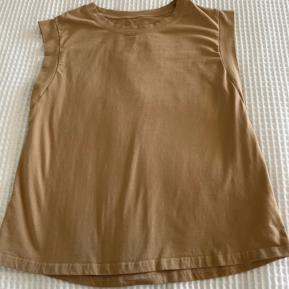 Women’s  CAP  SLEEVE  Crew Neck TANK - Picture 6 of 6